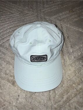 AFTCO  teal Cap with Embroidered Logo Patch